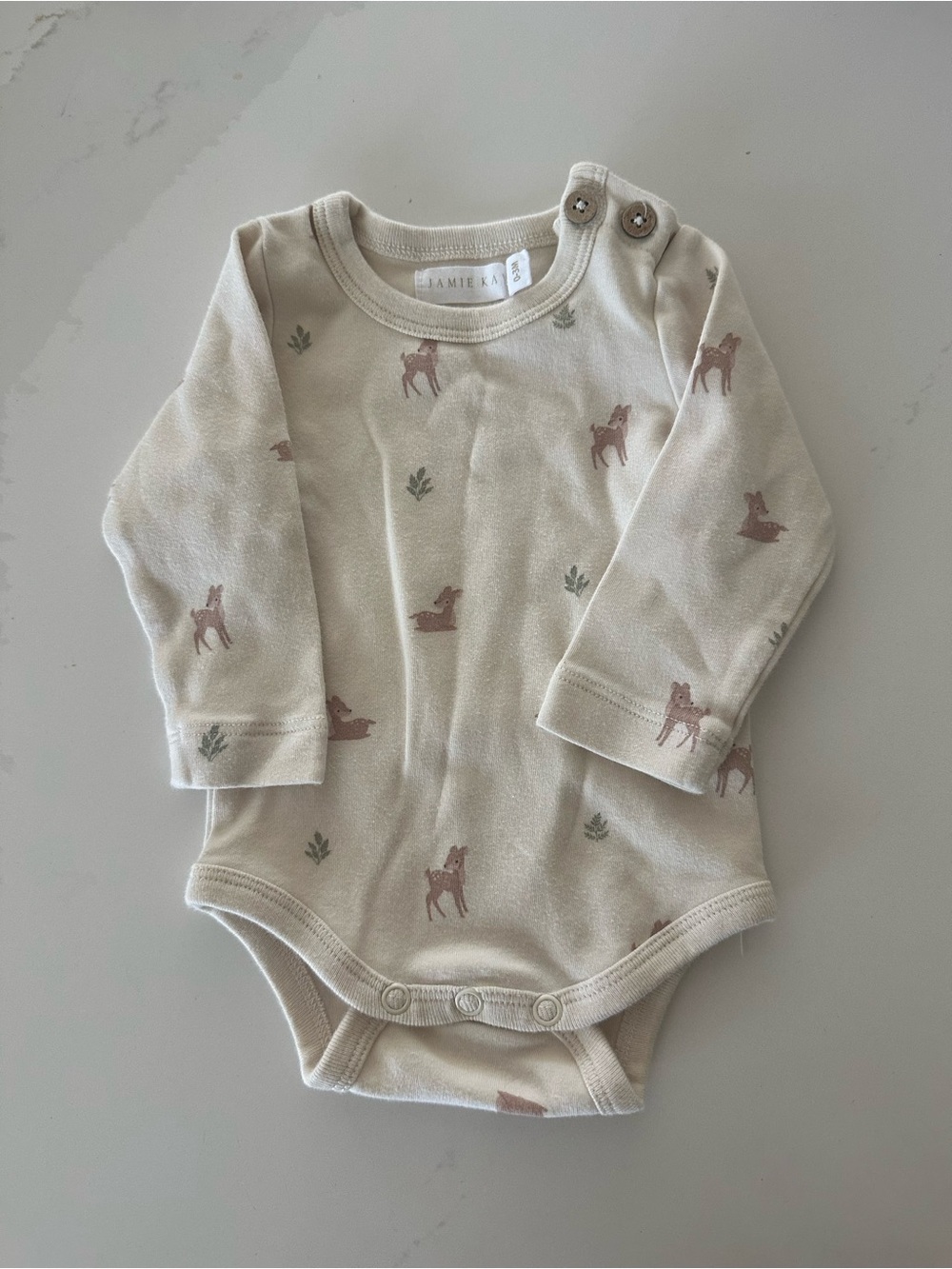 Jamie Kay Deer Onsie 0-3M